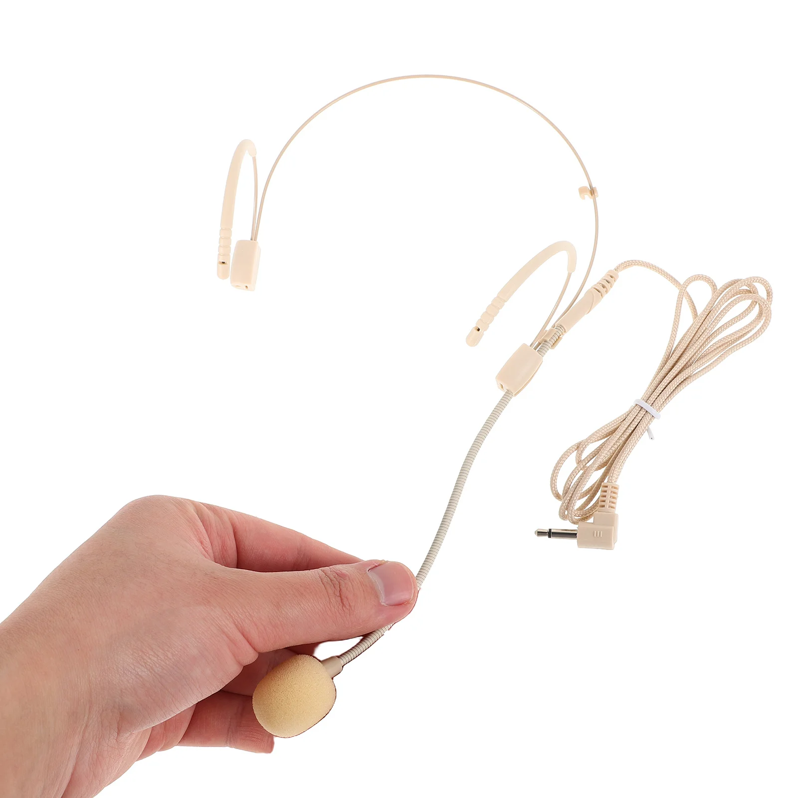 

Stage Microphone Props Fake Costume Accessories Headset White Karaoke Microphones Child