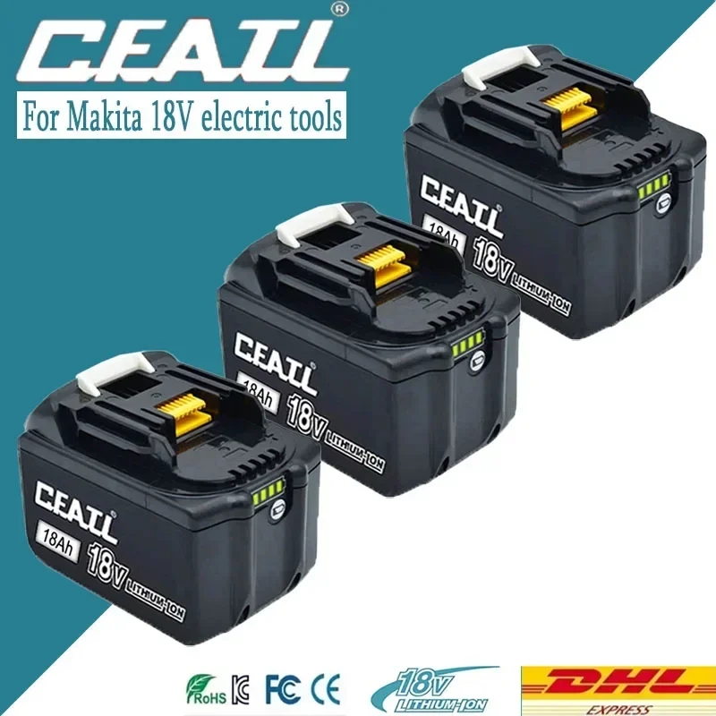 

Original CFATL for Makita 18V 18Ah battery, for Makita 18V power tool ,DTD,DTM,DRT,DFN,DHW, series rechargeable battery