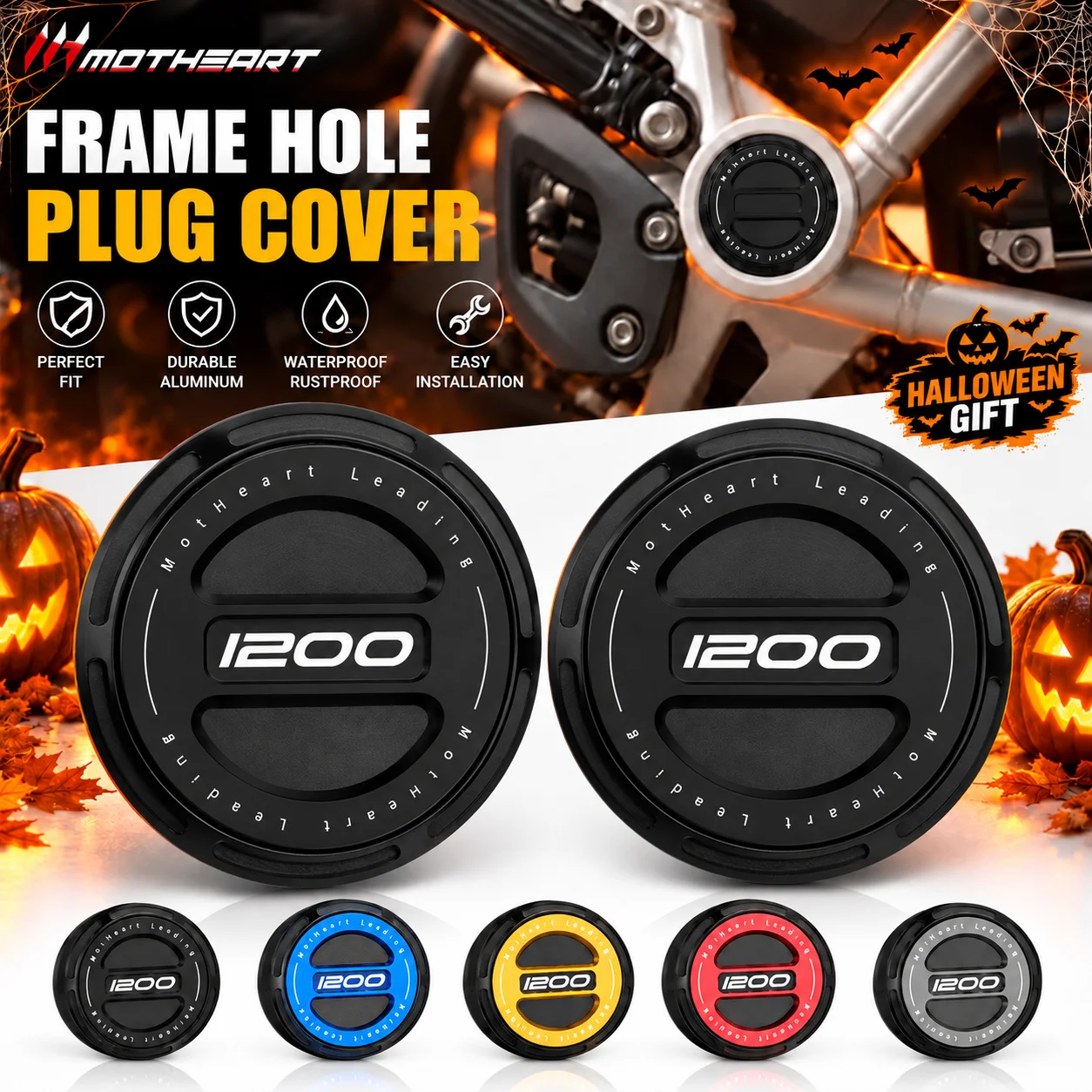 Motorcycle CNC Aluminium Hole Caps Plug Cover For BMW R1200GS LC 2013-2018 R1200GS LC ADV GSA 2014-2018 R1200RT LC Accessories