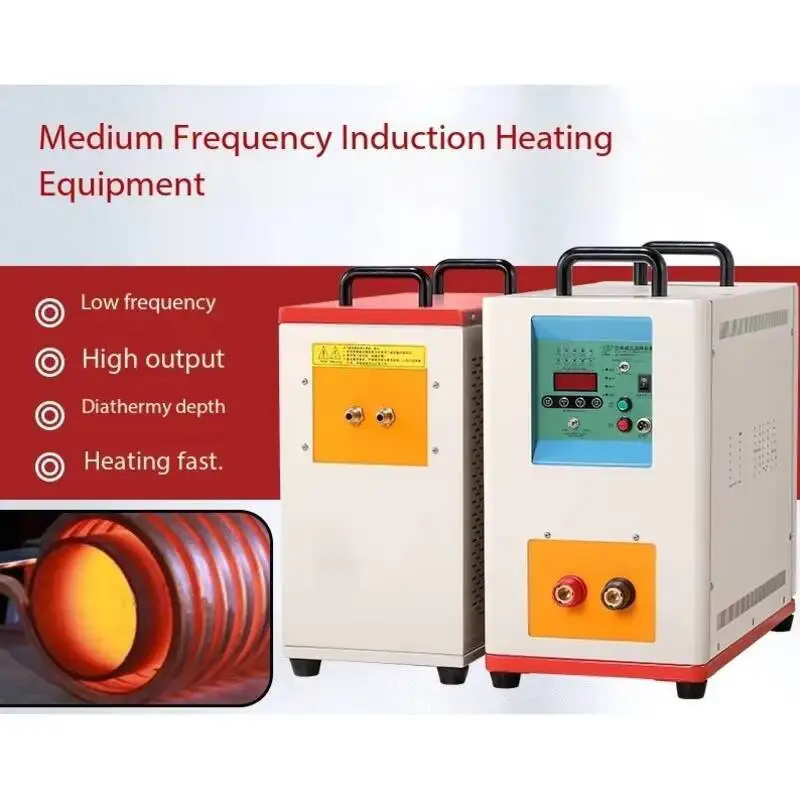 TOP Hot Selling High Frequency Induction Heating Hine For Metal Through The Heat Forging 25Kw