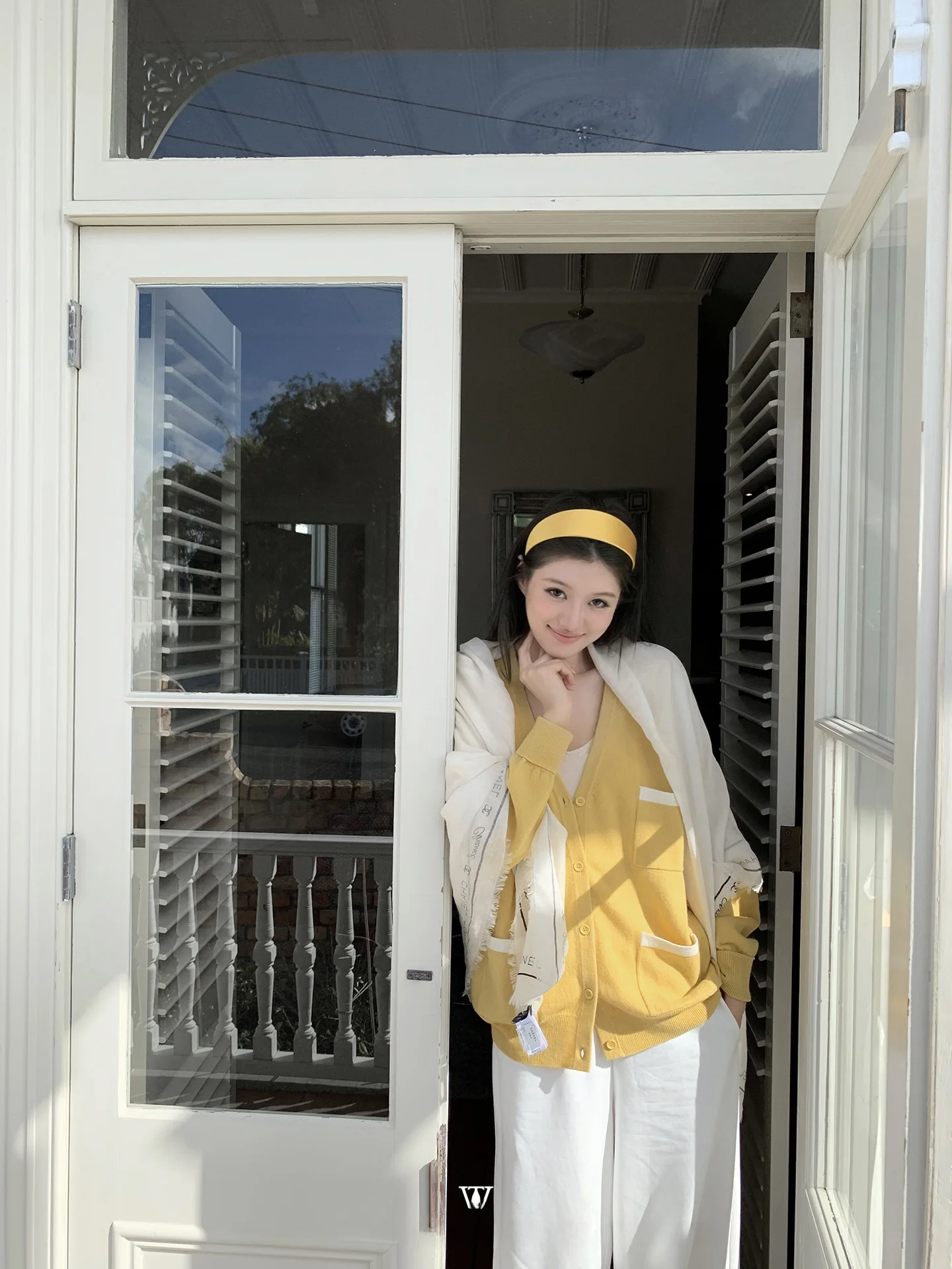 

Женский кардиган WANANTONG из 100% шерсти с высокой плотностью вязки, свободного кроя, с длинными рукавами и V-образным вырезом, осенний свитер