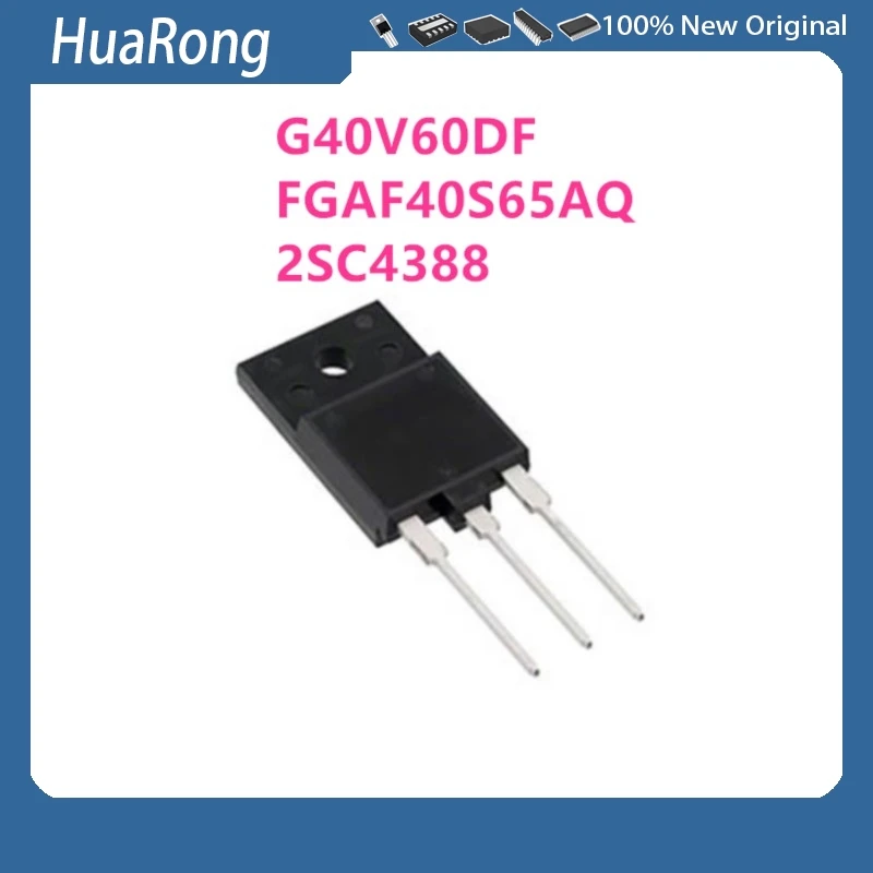 10Pcs/Lot G40V60DF G40V60 FGAF40S65AQ FGAF40S65 2SC4388 C4388 TO-3PF