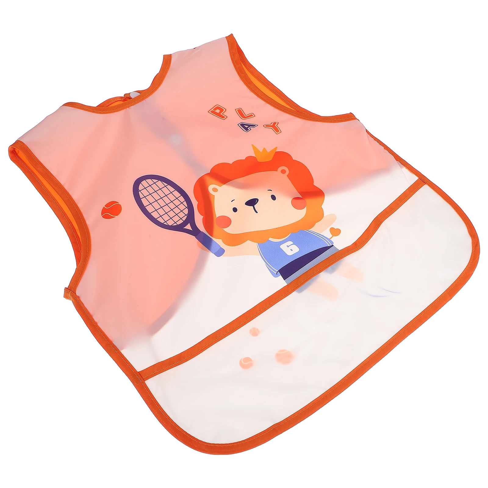 

Summer Waterproof Bibs Baby Kids Toddler Boys Girls Cartoon Feeding Infant Neutral Polyester Cotton Child Unisex Drooling Saliva