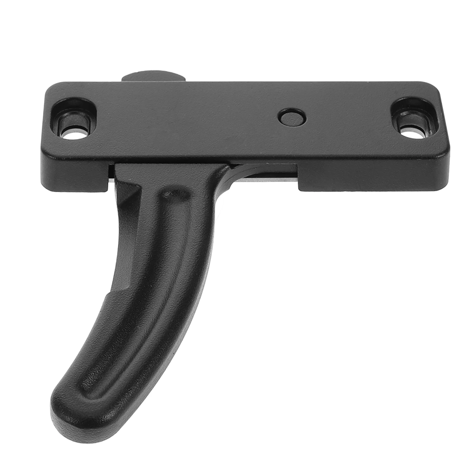 

Black RV Door Latch Screen Door Latch Replacement H Camper Truck Long L Shaped Plastic Aluminum Easy Install