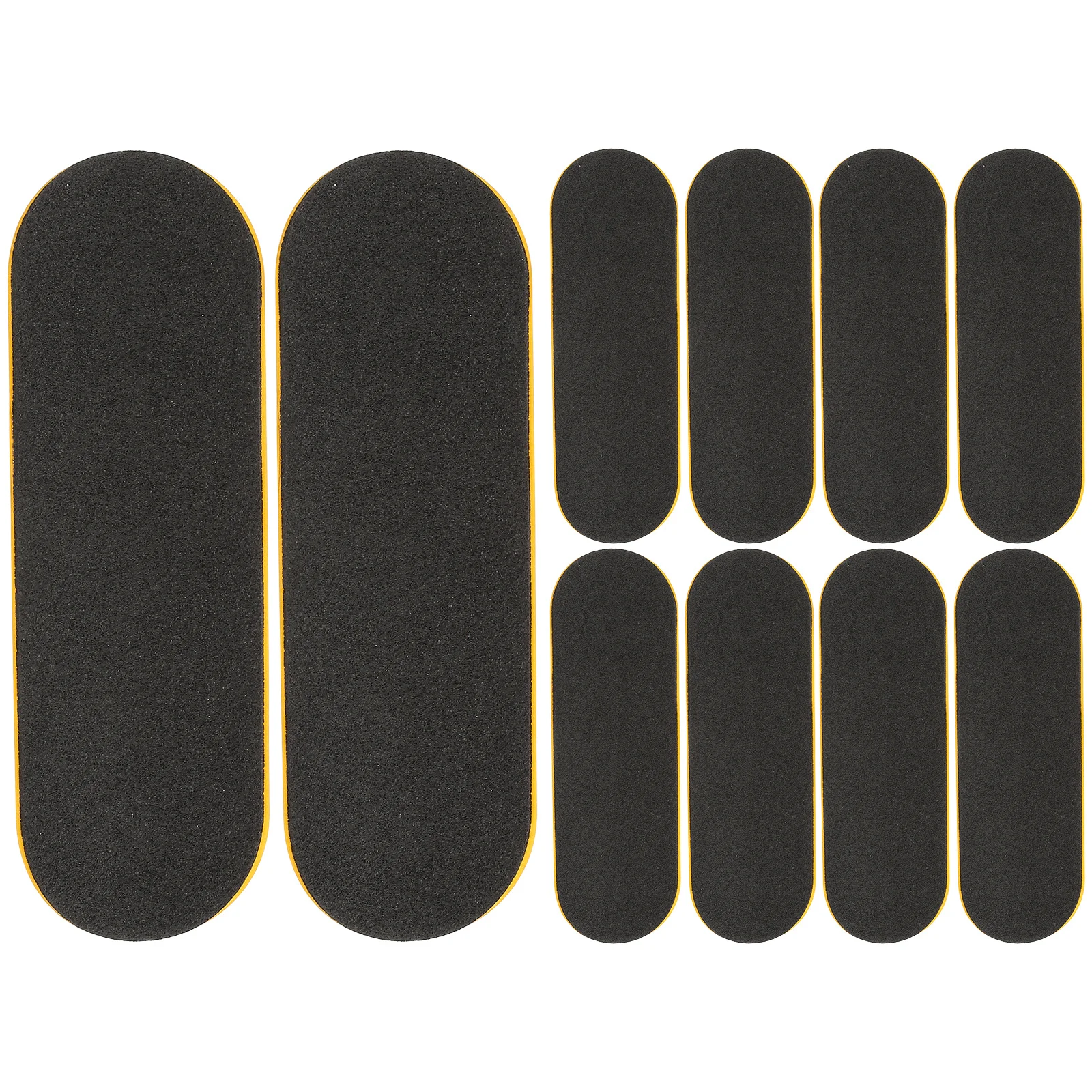 10Pcs Fingerboard Foam Grip Tape Non-Slip Flexible Cushion Double-Sided Adhesive Fingerboard Accessory Grip Stickers