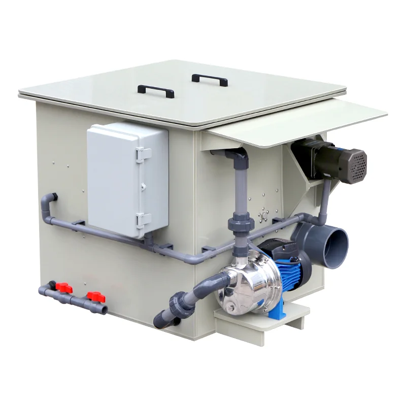 

High Efficiency 10m3/hr Aquaculture Drum Filter for Fish Farm