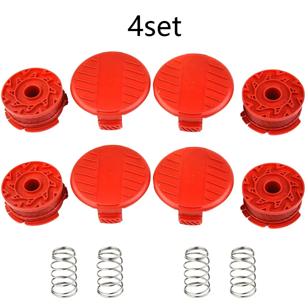 For Craftsman CMCST910M1 Spool Cap And Replacement Line Set Pack Of 24 Overall Length 20FT / 6 1M Product Size 67 5 28mm