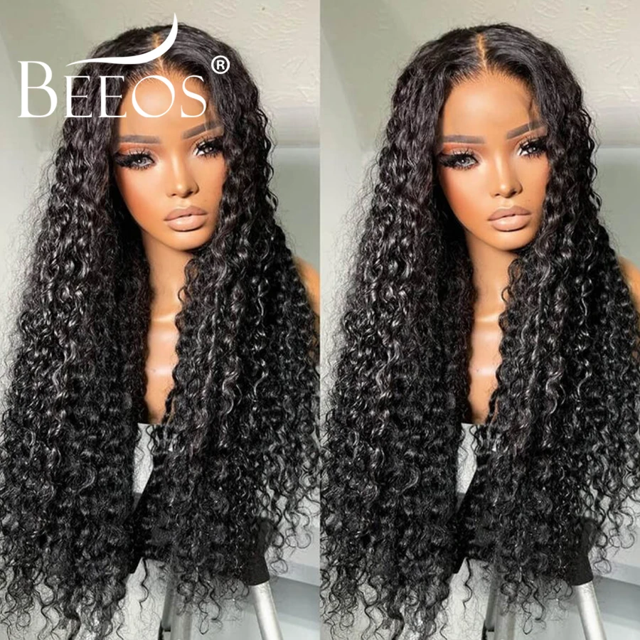 # 1 جيت أسود فائق المجهزة 13x6 HD الدانتيل أمامي خصلات الشعر المستعار الإنسان مجعد الباروكات غير مرئية HD الدانتيل الباروكات الملونة قبل قطعها شعر ريمي #5