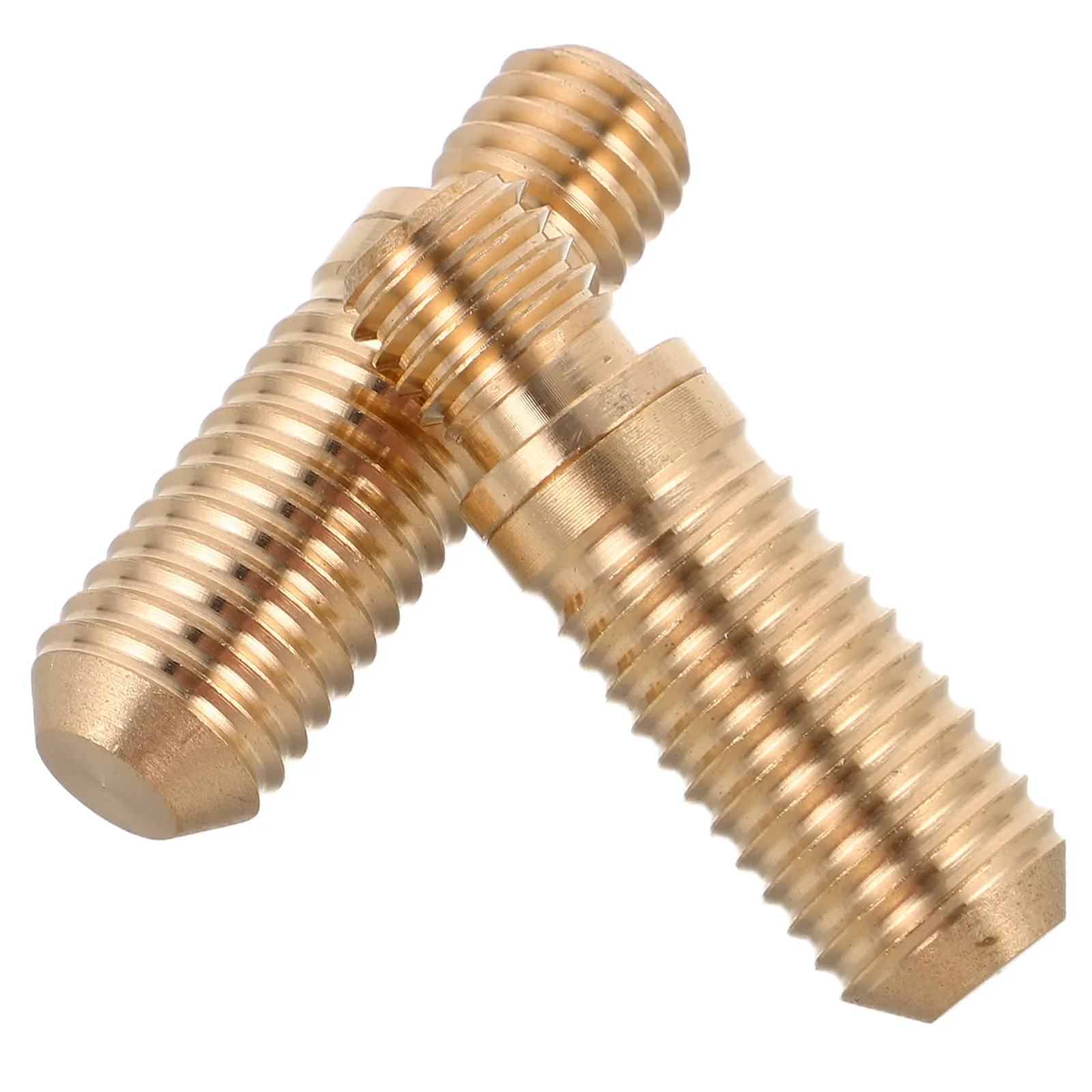 4Pcs Heavy Duty Copper Billiard Cue Joint Screws for Pool Stick Length Extension Repair Stable Connection Cue Hardware