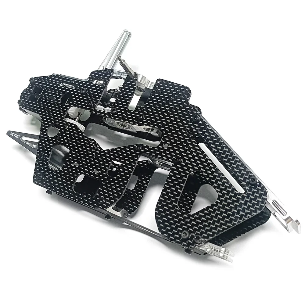 SkyDElDIY RC 450 Carbon Fiber Main Frame Torque Tube Drive For Trex 450 PRO DFC Helicopter
