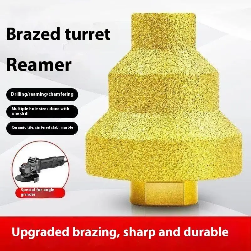 1Pc M10/M14 Chamfer Router Bits Milling Tile CutterMarble Concrete Reamer Masonry Drilling Crowns Construction Tool