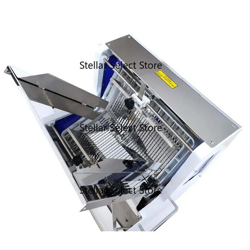 Commercial automatic stainless steel 31-piece blade set, 1.2CM thick/thin, multi-function toast slicer