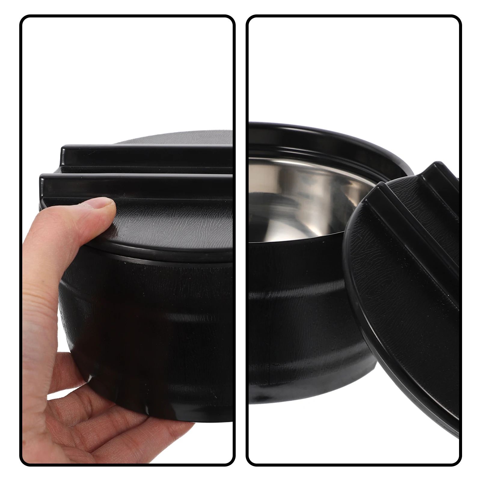 

1 set 1 Set Metal Bucket With Lid Thermal Multi-Function Steaming Container Stainless Steel Kitchen Accessory Home Rice Steamer