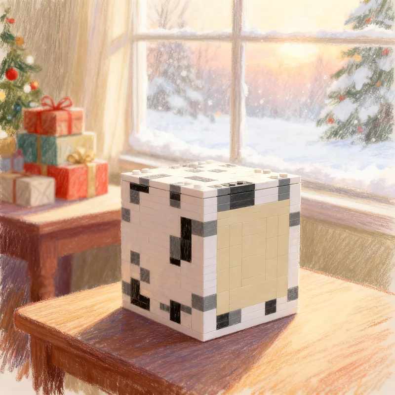 247pcs MOC Birch Log Side My World Model Building Blocks Architecture DIY Christmas Gifts Toy Creative Idea Education Brick Kids