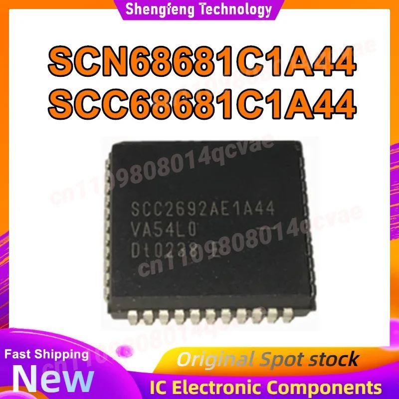 5PCS SCC68681 SCN68681 SCN68681C1A44 SCC68681C1A44 PLCC44 IC chipset New in stock