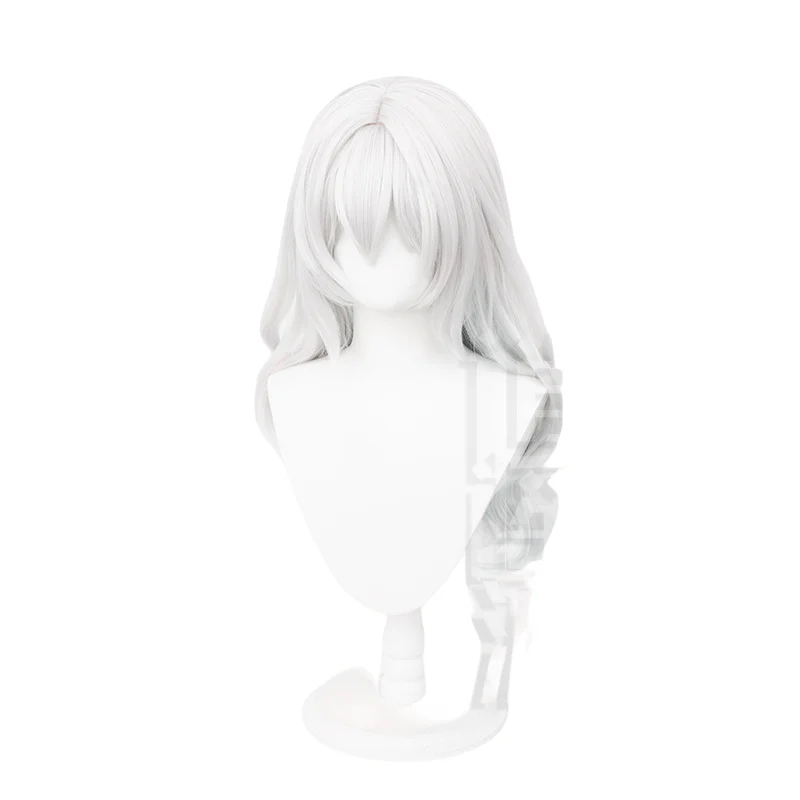 Game Honkai: Star Rail Firefly Cos Wig 60-65cm Gradient Heat-resistant Synthetic Hair Halloween Party Cosplay Anime Wigs+Wig Cap