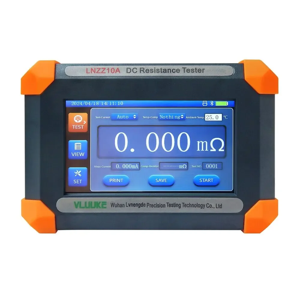 

Handheld Transformer DC Winding Resistance Tester DC Resistance Meter Automatic Testing Kit Impedance Tester