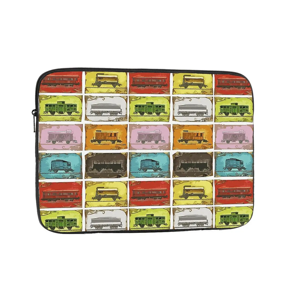 Ticket To Ride The Trains Notebook Laptop Bag Case Pouch 10 12 13 15 17 Inch For Macbook Air Pro Tablet Shockproof Case Bag