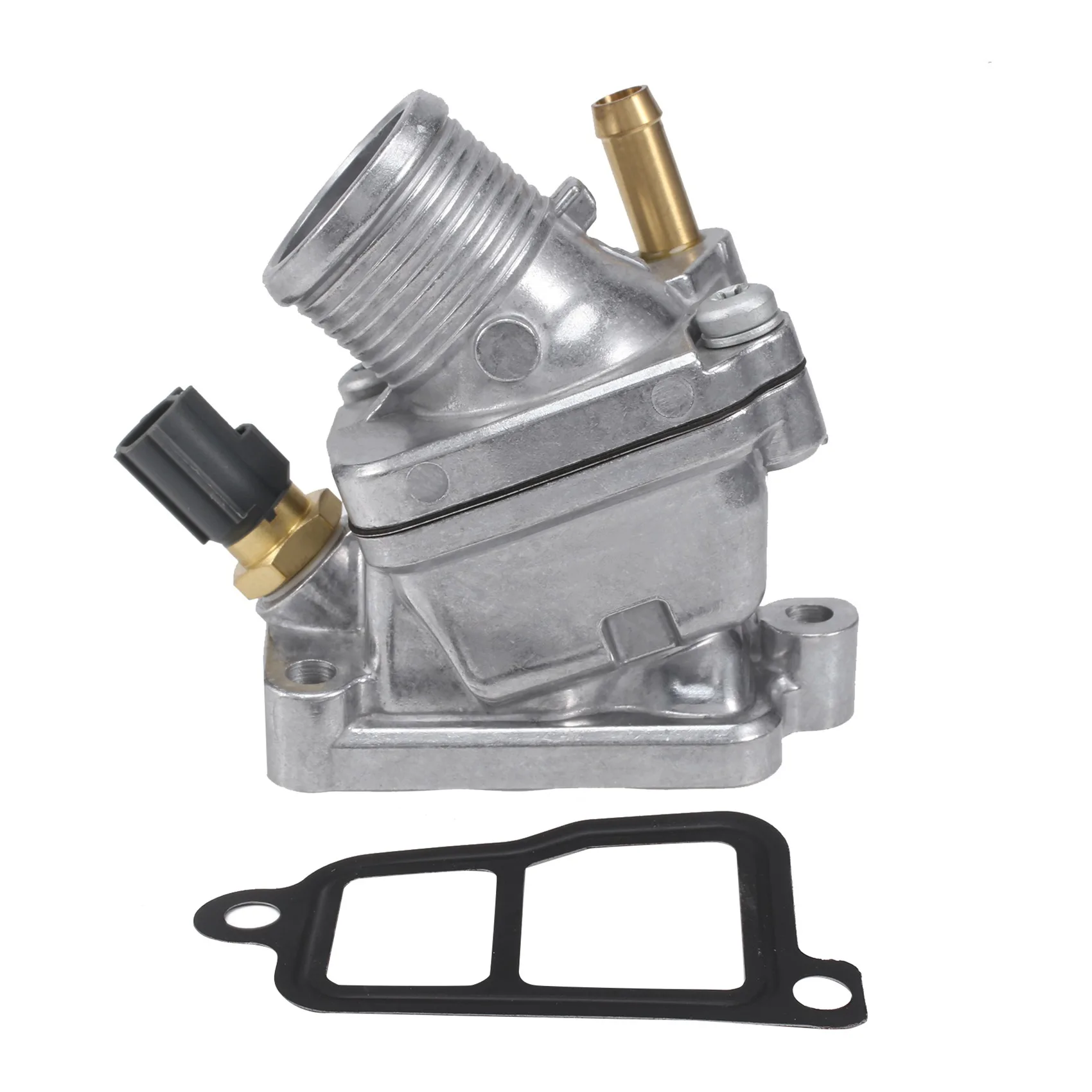 

Upgraded Aluminium Alloy Thermostat Housing for -Volvo S80 2005-2006 XC90 2.5T 31293698