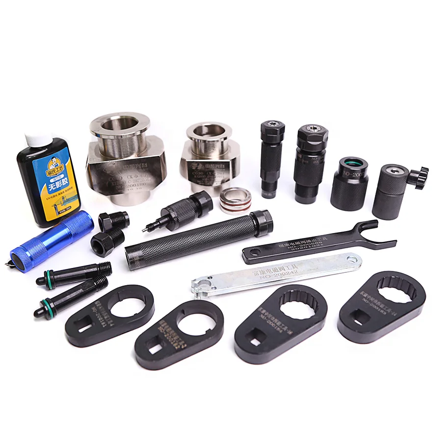 Auto Repair Injector Disassembly Tool Set Common Rail diesel Injector Remove and Measurement Tool Kit for cummins scania
