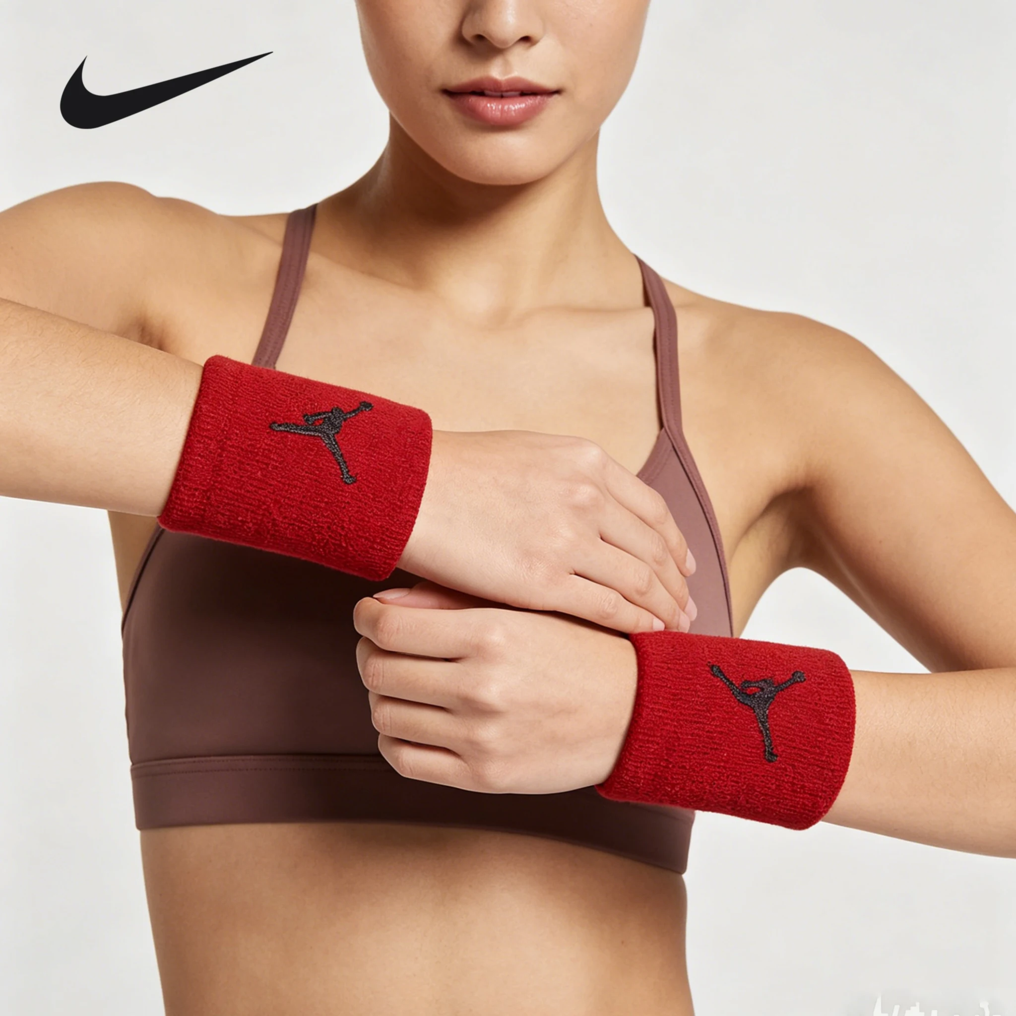 Goalkeeper Protective Gear Nike Men and Women Jordan JUMPMAN Wrist Guard Head Band Wrist Guard JKN01605OS