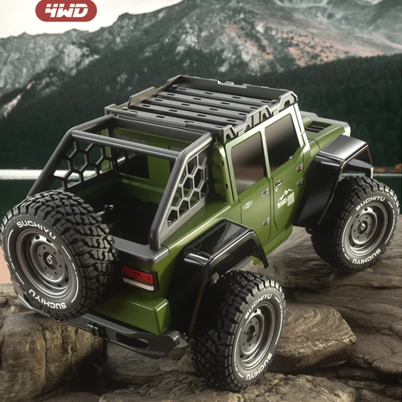 Speedy Yudelin 16104 Retro Wrangler 4WD Off road High Speed Vehicle Remote Control Climbing Vehicle Simulation Model Toy Gift