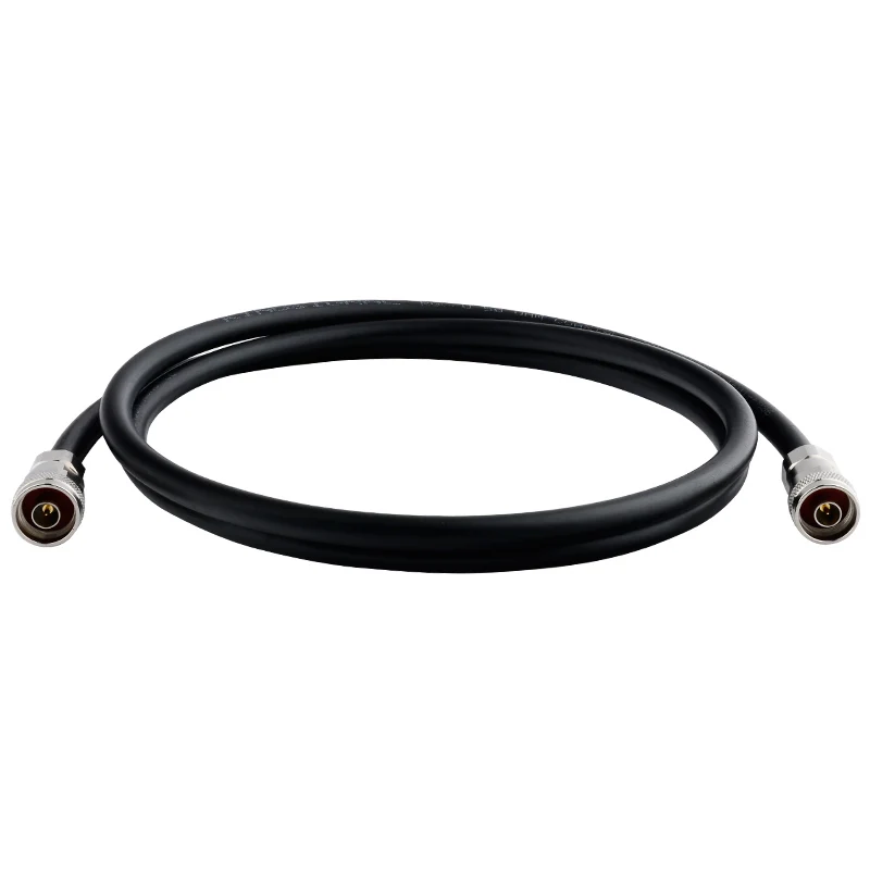 Cable Wire SYV-50-3 Cables pequeños Núcleo de cobre puro N a N Macho 8 metros 26 pies Línea para antena interior o exterior