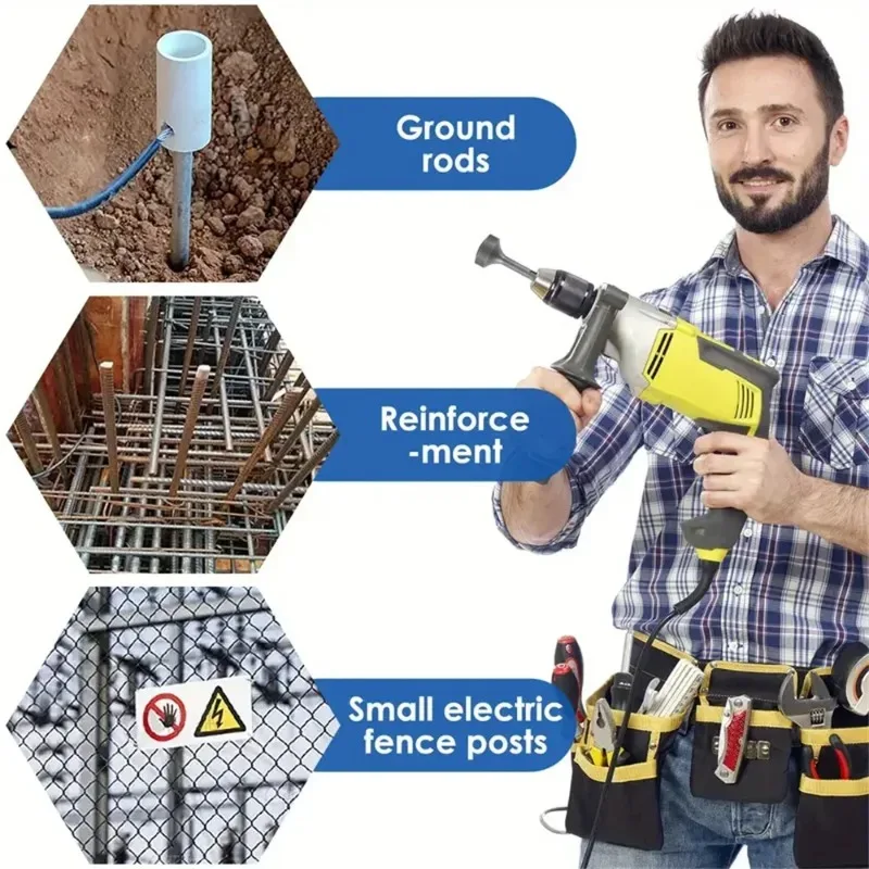 Upgrade Your DIY Project with an Essential Ground Rod Driver at Just 