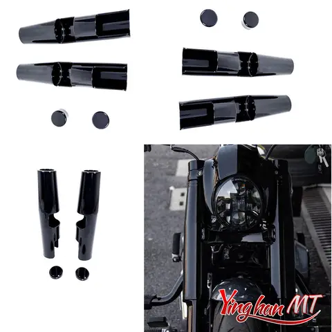 Harley M8 Softail Breakout FXBR 107 FXBRS 114 Street Bob FXBB FXBBS 2018-2024 용 오토바이 통합 충격 흡수 장치 커버