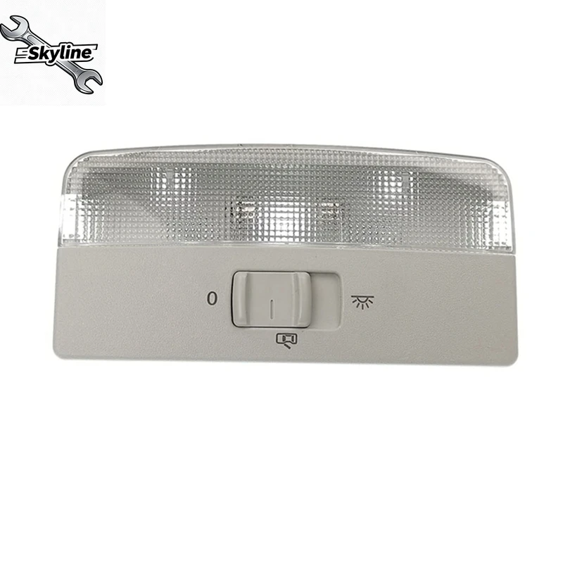 Grey Reading Light Interior Lamp Dome Light  2002-2015  2002-2005  2004-2015 6QD947105