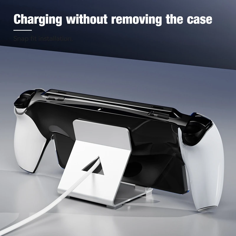 Étui de protection transparent en cristal adapté pour PS5, Streaming, Déterminer, PC, Portail, Nouveau