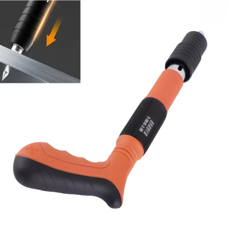 

Новая портативная ручная мини-стальная машина для стрельбы ногтей, три уровня регулировки мощности, настенная машина для стрельбы ногтей