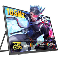 24.5Inch Portable Monitors 165Hz 2K Laptop Second Expand Game Mobile Screen Travel phone TV For PS/Steach/Dack/Switch/PS4/PS5