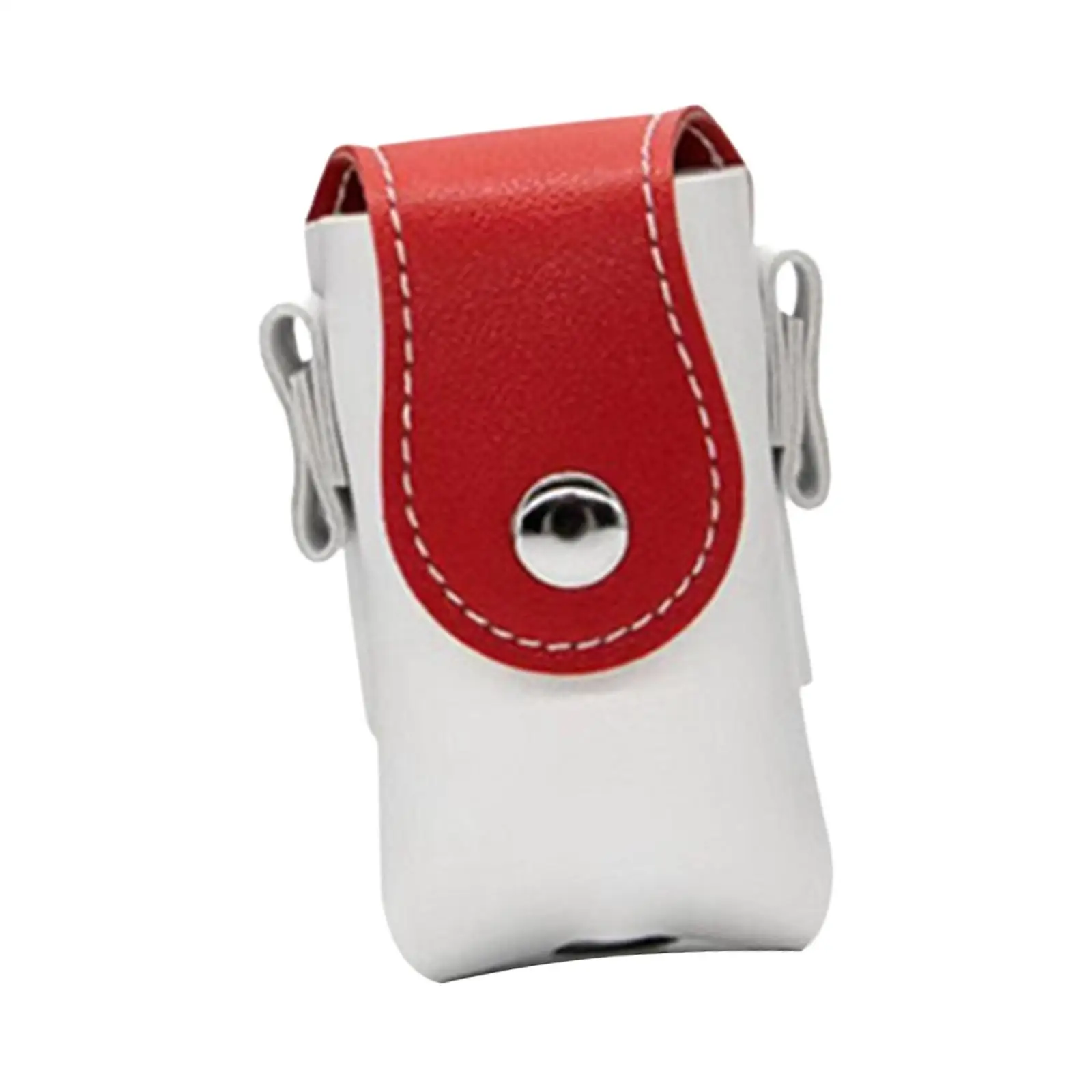 

Golf Ball Pouch Bag Small Pocket Portable Container Charming PU Golf Ball Protector for Sporting Goods Outdoor Sports Accessory