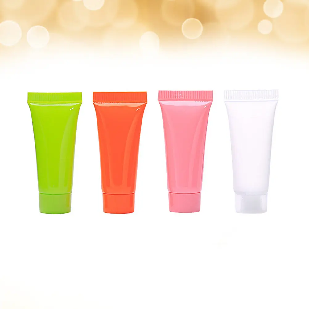 20Pcs 5Ml Eco Friendly Reusable Cosmetics Dispensing Bottles Simple Design Bathroom Hotel Travel Storage Containers for Lotion