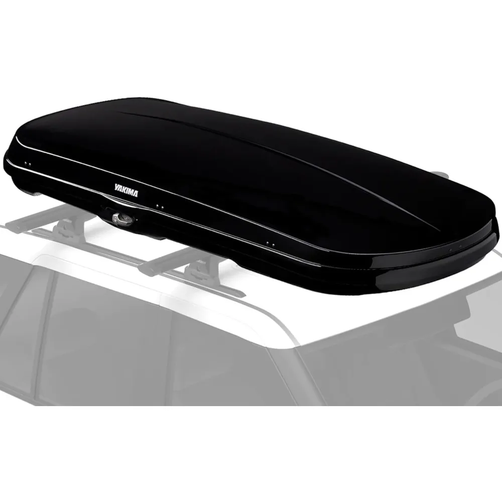 GrandTour Lo Aerodynamic Low Profile Rooftop Cargo Box with Removable Torque, Optimized Hatch and Flattened Floor for Cars and