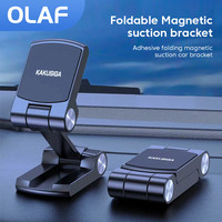 Olaf Magnetic Car Phone Holder Foldable Mobile magnet car support GPS For iPhone 13 12 Samsung Xiaomi Huawei magsafe car holder