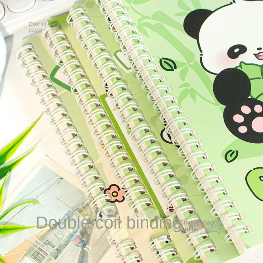 Cute Kawaii Capybara Panda Bear Notebook Thickened A5 Daily Notes 21 x 14.5cm Waterproof Diary Book Exam Preparation