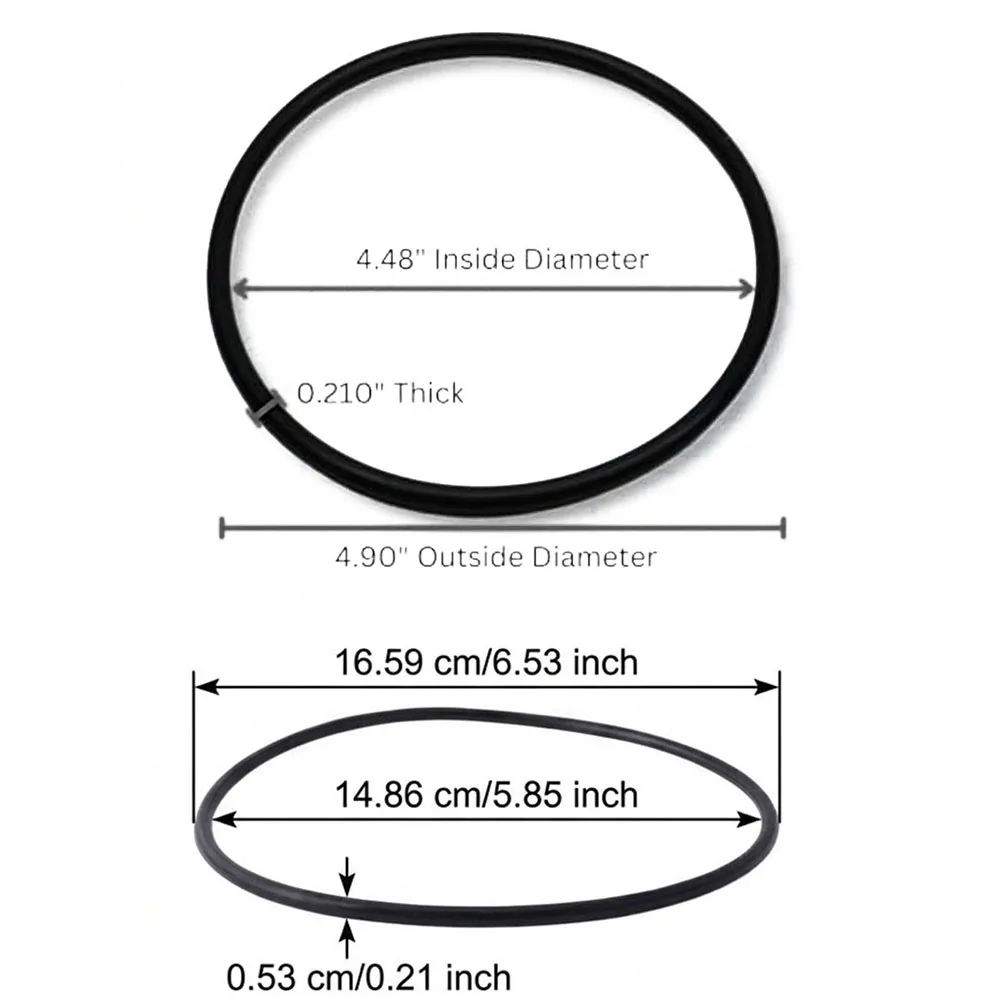 2026 Sand Filter Pump Seal Kit O-Rings Gasket Set For Intex 58366 58367E 58495 P61214 P6563 Durable= Rubber Replacement Parts