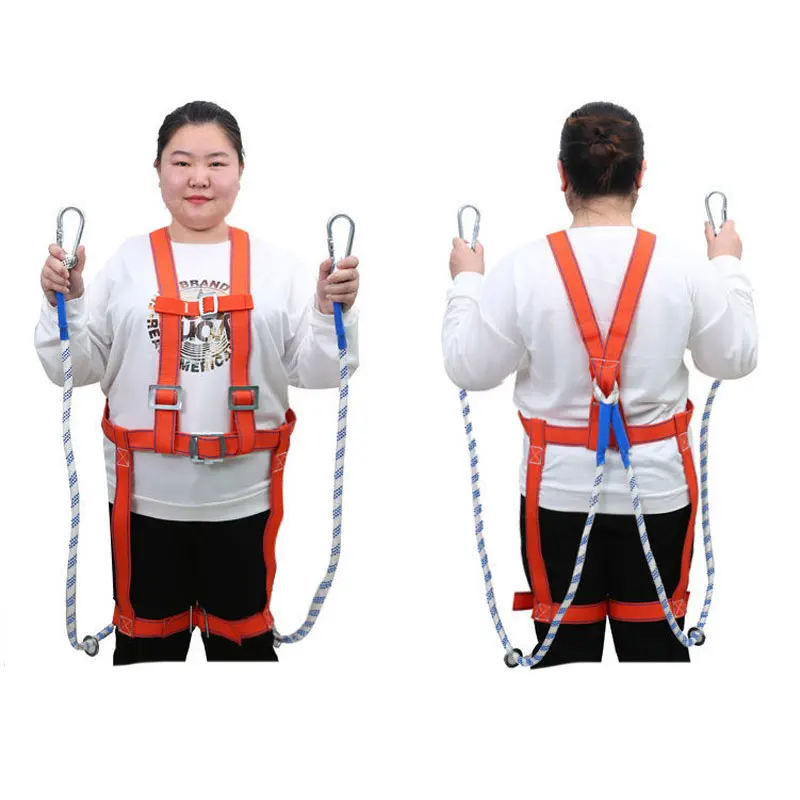 Adjustable Lanyards Safe Belts High-altitude Safety Strap Fall Protection Fall Arrest Kite Climbing Lanyards Ladder Safety Belts