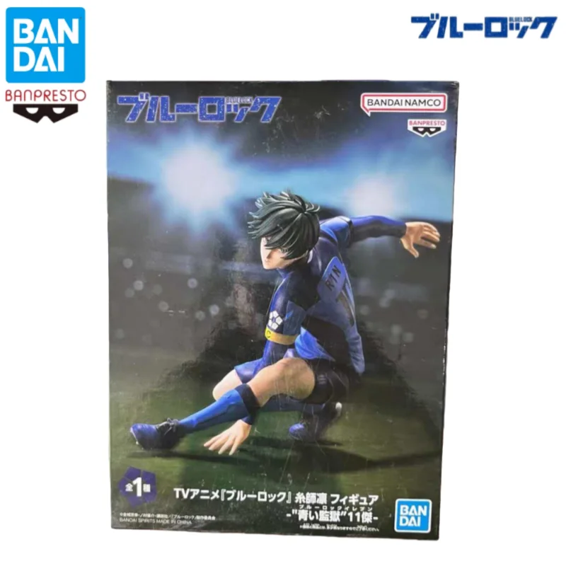 Bandai – figurine originale Banpresto Blue Lock Rin Itoshi, modèle de poupée, flambant neuf, en boîte, personnages d'anime, Garage, en Stock