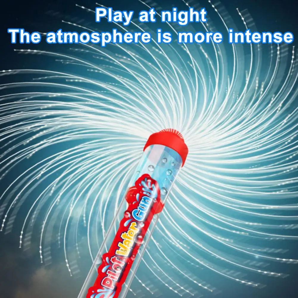 Wassereffekt-Spielzeug, Hochdruck-Wasserschißerspielzeug für Kinder mit Wunderkerzen-Effekt, Zugrohr-Design, lustiges Wasser für den Strand für Kinder