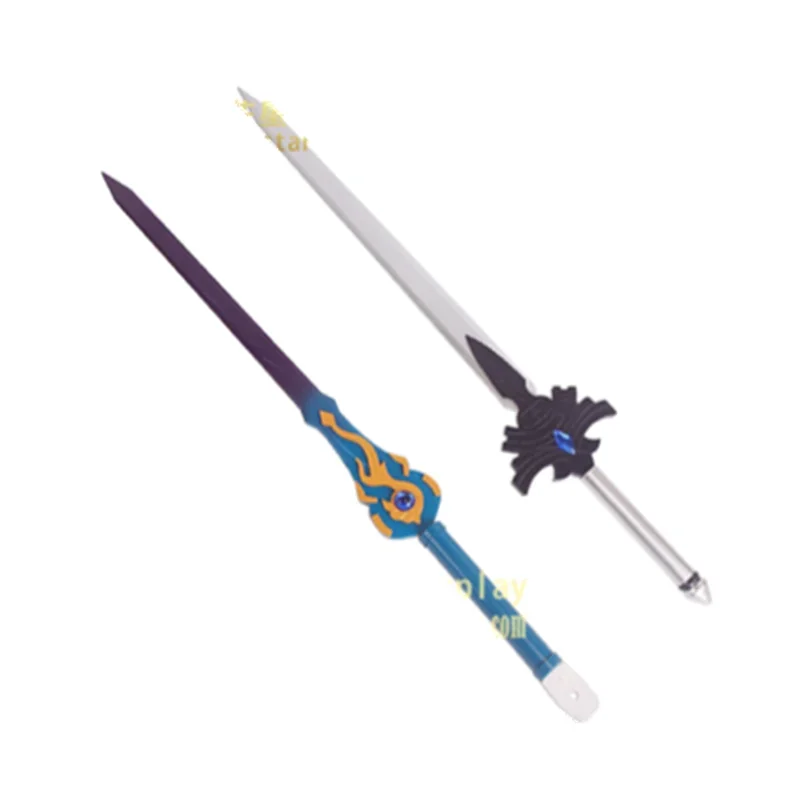 

New Game Genshin Impact Cosplay Props Keqing Cosplay Sword Weapons Cosplay performance non-destructive can pass security