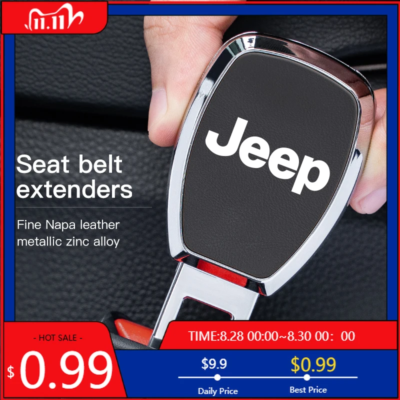 

Подстаканники, удлинитель автомобильного ремня безопасности, зажим, пряжка, аксессуары для Jeep Grand Cherokee Wrangler JK Gladiator Compass Reneg