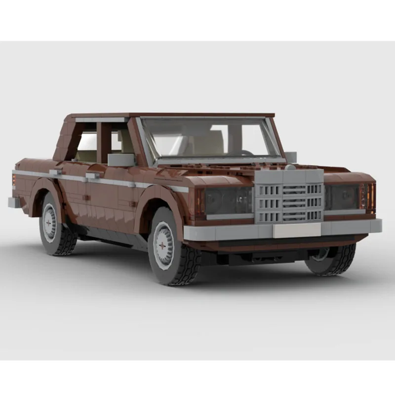 

MOC-196189 Building Blocks W123 Sedan Car Sports Car Model Ornament 1550 Pieces Children's Birthday Christmas Gift New Year Toy