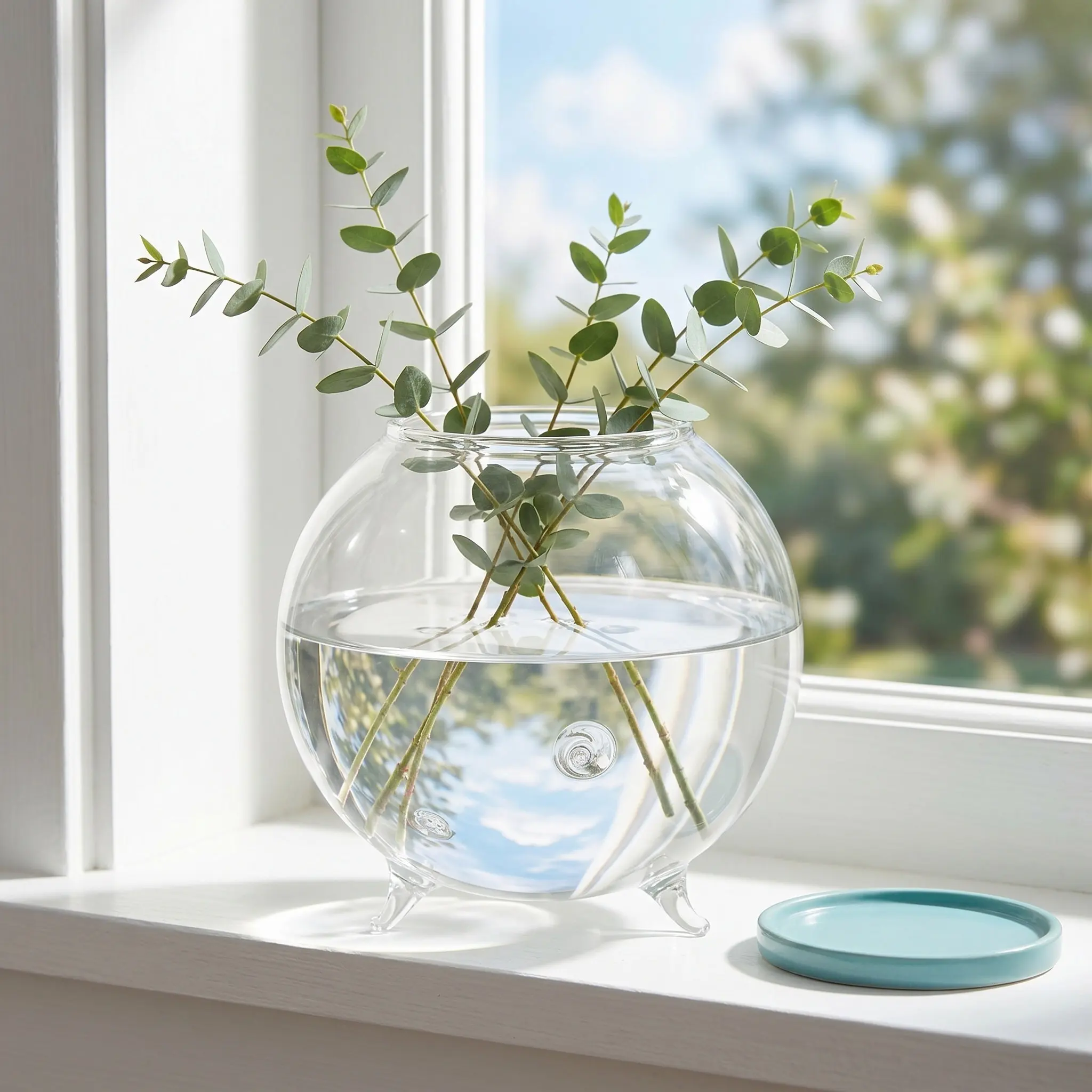 Glass Vase Home Flower Arrangement Holder Decorative Transparent Hydroponic Flowers Container Desktop Living Room Ornament