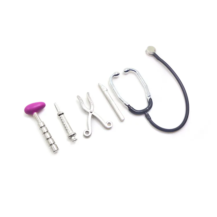For 15/17cm labubu clothing Stethoscope Set accessories Doctor Kids Toy Playing House Mini Work Drum