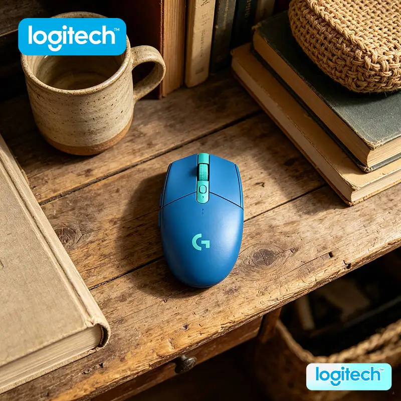 

Wireless Logitech G305 Gaming Mouse, 12000 DPI HERO, 6 Programmable Buttons, 250hr Battery, 99g, PC Mac Laptop