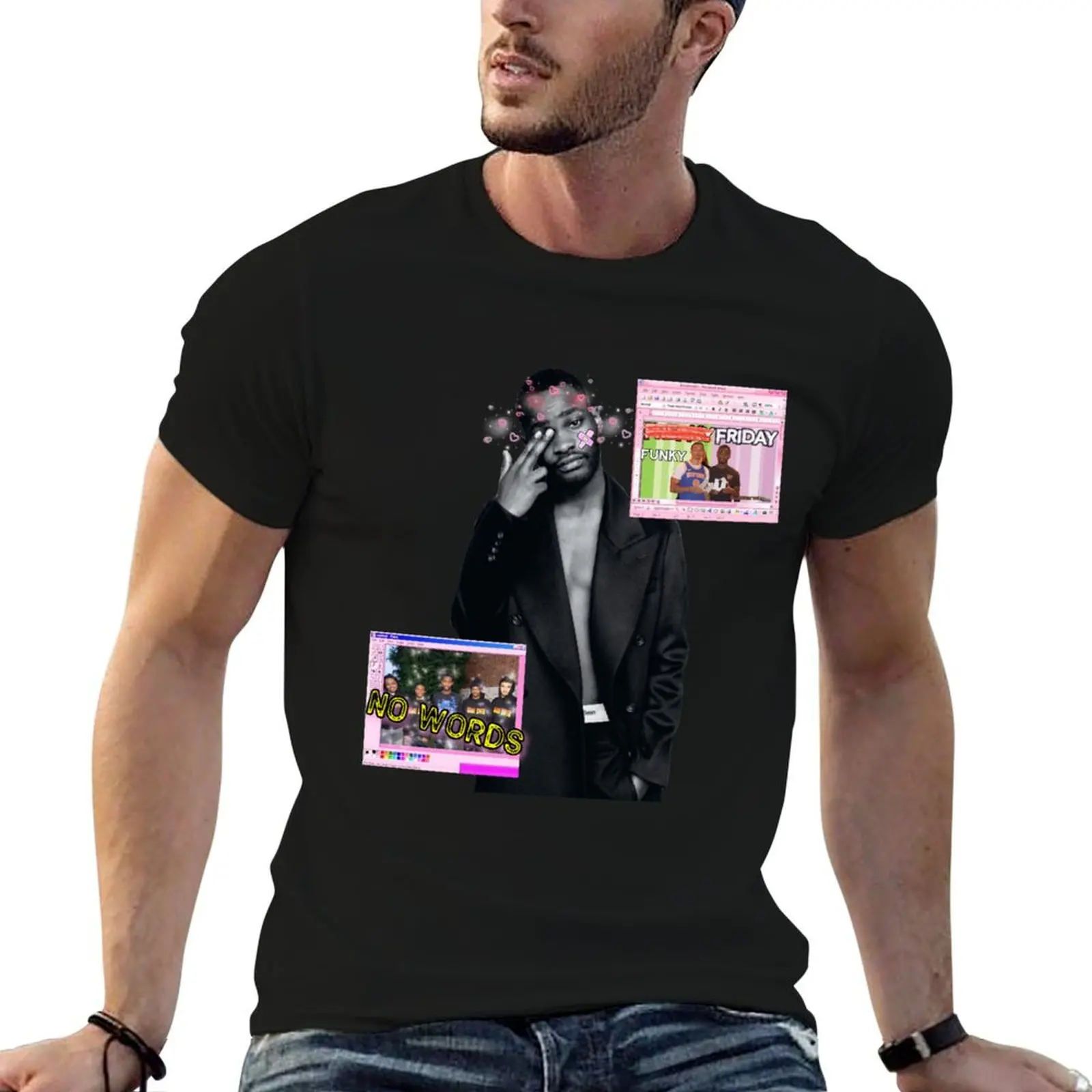 

luxury for Dave man shirts man Santan anime t t edit T-Shirt shirt