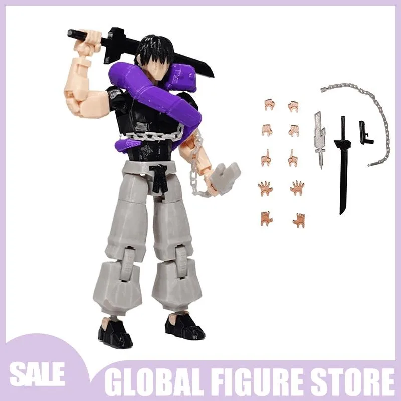 

3D печатные аниме дзюдзюцу кайсен Fushiguro Toji многошарнирные игрушки Shapeshift фигурки модель манекена украшения куклы подарок